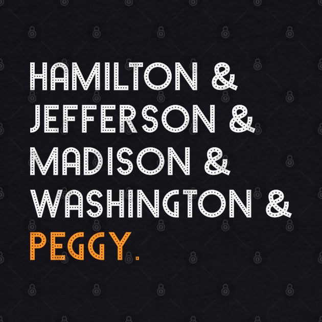 Hamilton & Jefferson & Madison & Washington & Peggy - Funny Hamilton by ahmed4411